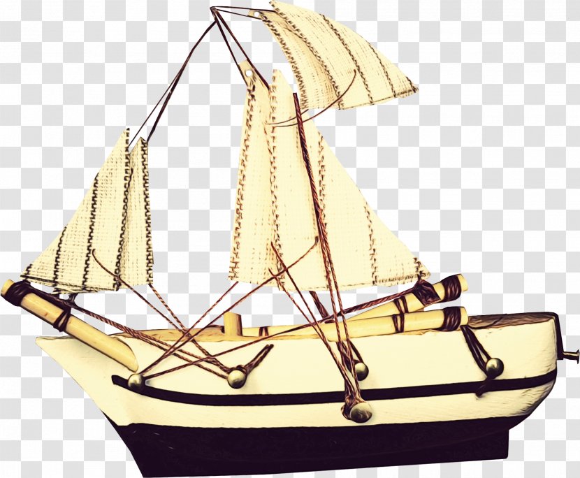 Boat Vehicle Watercraft Sailing Ship Mast - Sail - Fluyt Transparent PNG