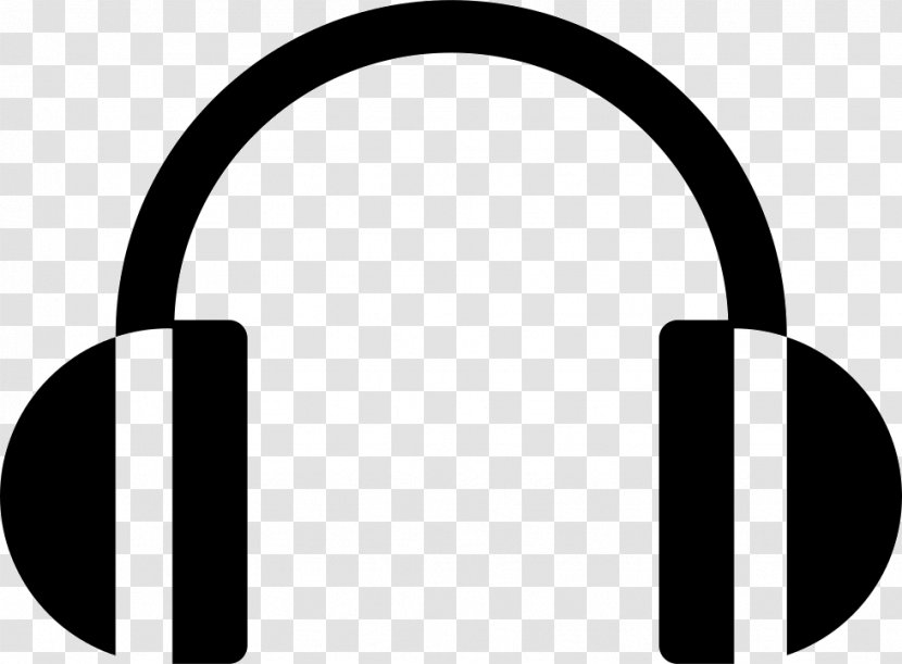 Headphones Line Clip Art - Monochrome Photography Transparent PNG