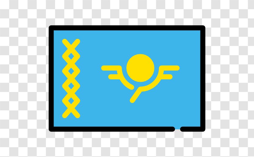 Flag Of Kazakhstan - Flags The World Transparent PNG