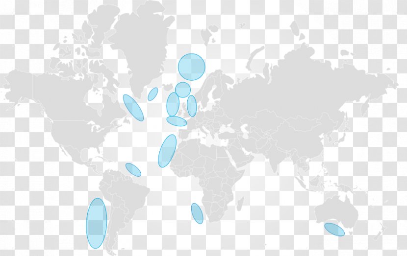 World Map Globe Poster - Fish Group Transparent PNG
