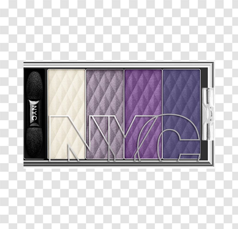 Color Lavender Violet Colour Quad Lilac - Rectangle - Eye Shadow Transparent PNG