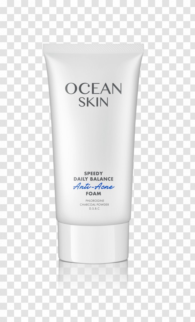 Cream Lotion OCEAN SKIN - Acne Transparent PNG