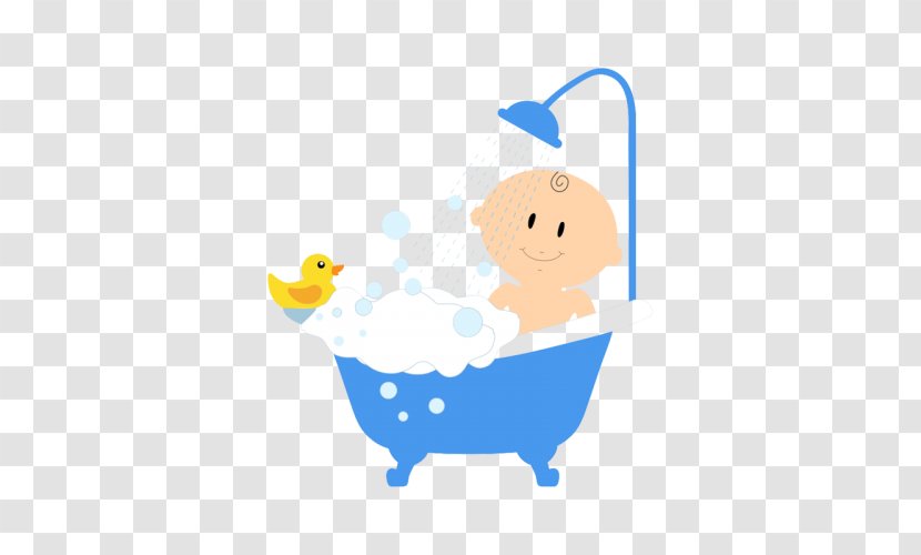 Bathtub Child Bathing Clip Art - Cartoon - Clothesline Transparent PNG