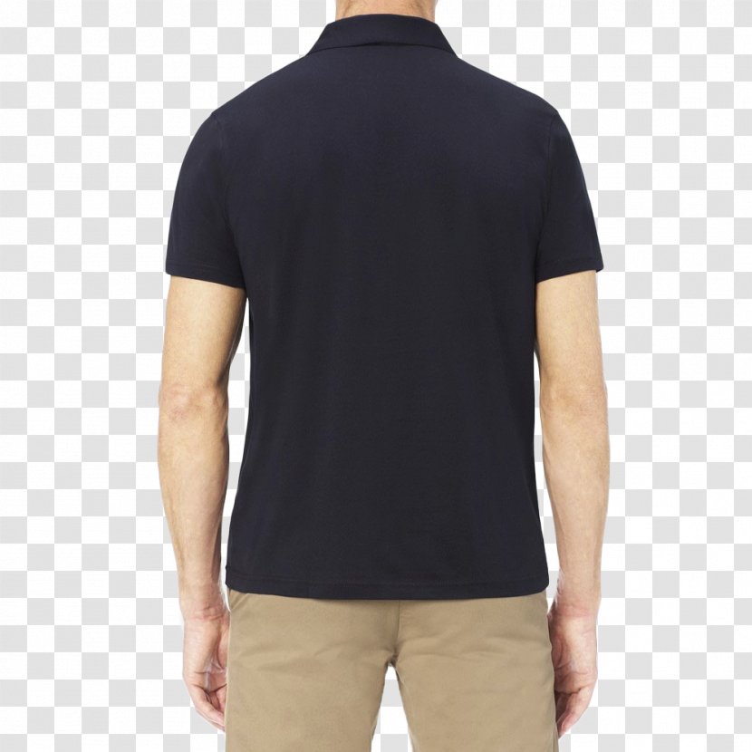 T-shirt Polo Shirt Sleeve Navy Blue Clothing - Short Transparent PNG