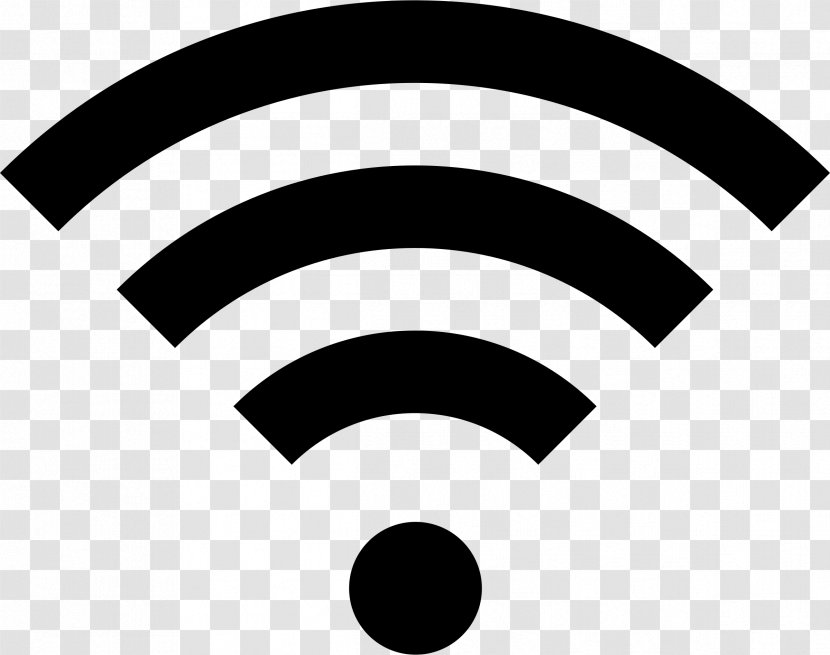 Wi-Fi Hotspot Wireless Logo - Black - Symbol Transparent PNG