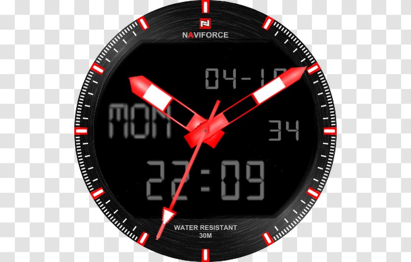Quartz Clock Analog Watch Movement - Bedroom Transparent PNG