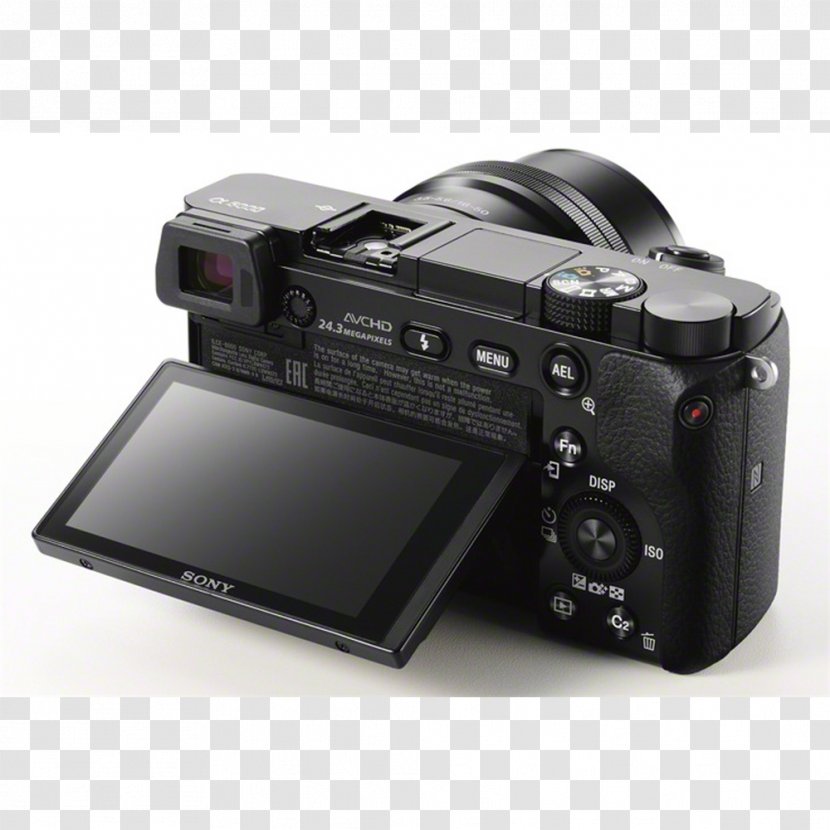 Sony α6000 Mirrorless Interchangeable-lens Camera Digital SLR 索尼 APS-C - Hardware Transparent PNG