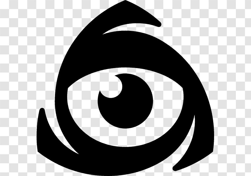 Eye Icon - Symbol - Blackandwhite Transparent PNG
