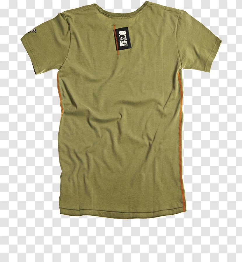 T-shirt Sleeve - Green - T Shirt Branding Transparent PNG