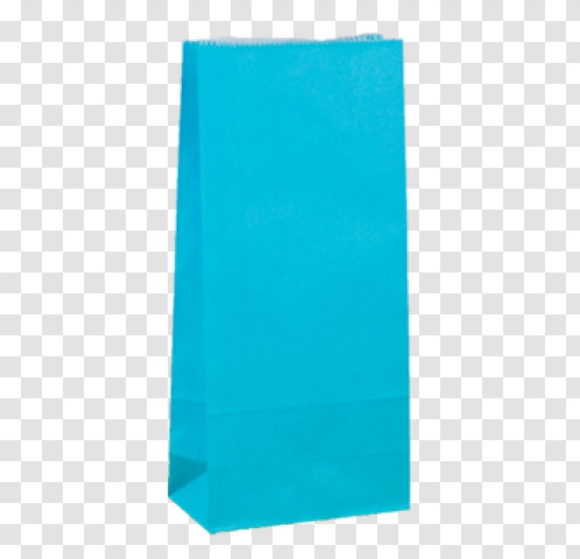 Paper Bag Notebook Blue Hardcover - Rectangle Transparent PNG