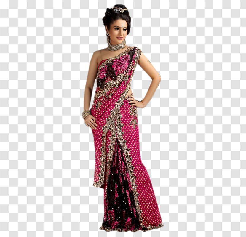 Ritu Kumar Wedding Sari Dress Fashion - Lehenga - Indian Woman Transparent PNG