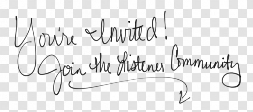 Handwriting Logo - Brand - Youre Invited Transparent PNG
