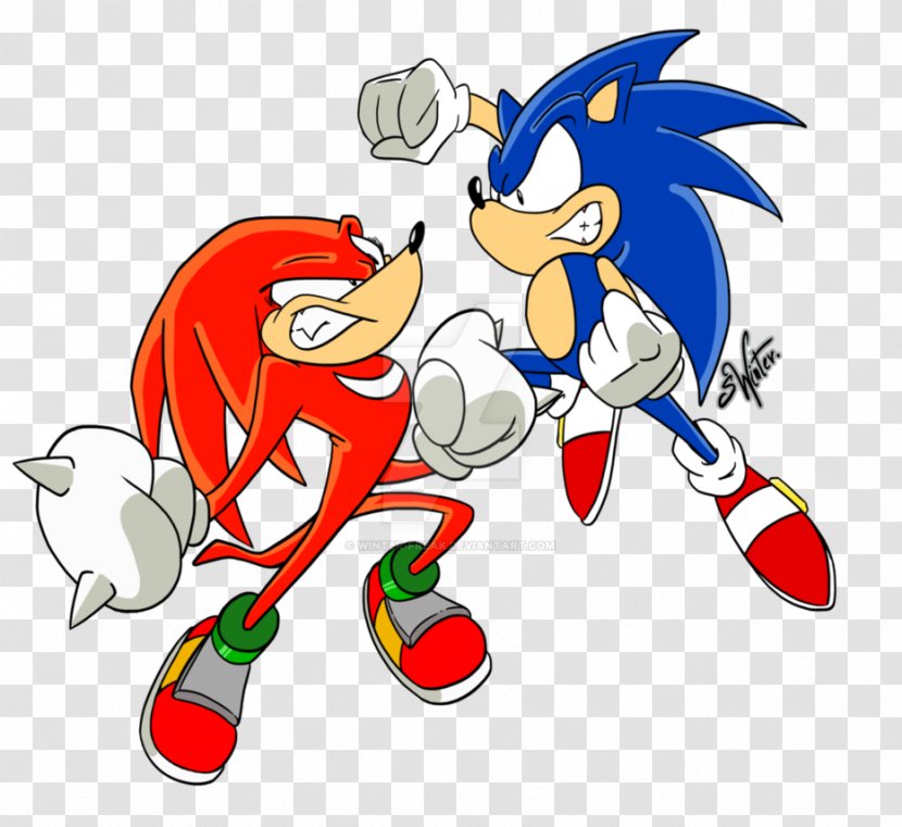 Sonic & Knuckles The Hedgehog 3 Echidna - Heart - Vs Transparent PNG