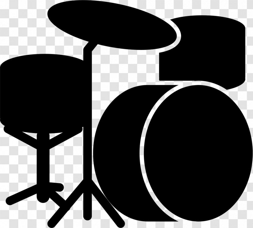 Drums Percussion Silhouette - Watercolor Transparent PNG