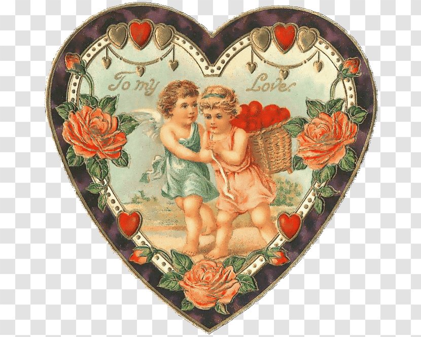 Heart Valentine's Day Paper Cupid Love - Scrapbooking Transparent PNG