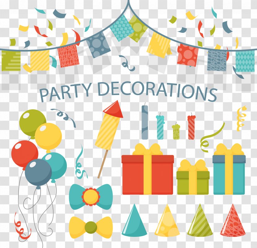 Party Birthday Cake Euclidean Vector - Painted Transparent PNG