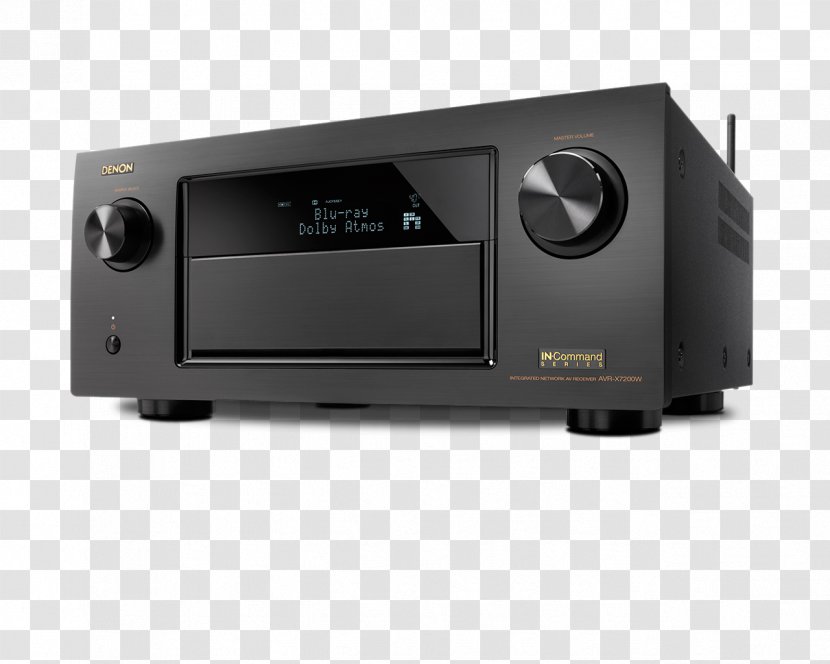 AV Receiver Denon AVR-X7200W Dolby Atmos Home Theater Systems - Cinema - Laboratories Transparent PNG