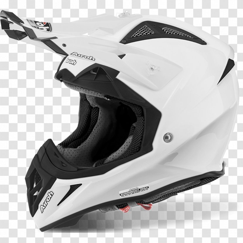 Motorcycle Helmets AIROH White United States - Price Transparent PNG