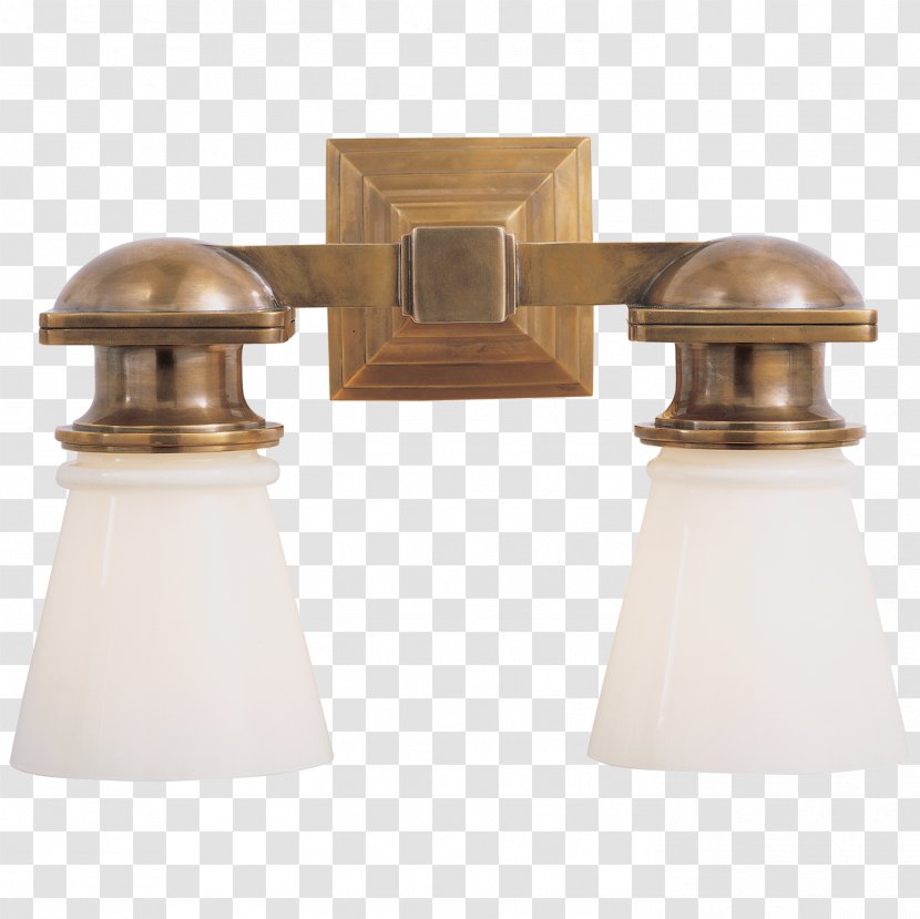 Light Fixture Sconce Lighting Glass - Ceiling - Double Transparent PNG