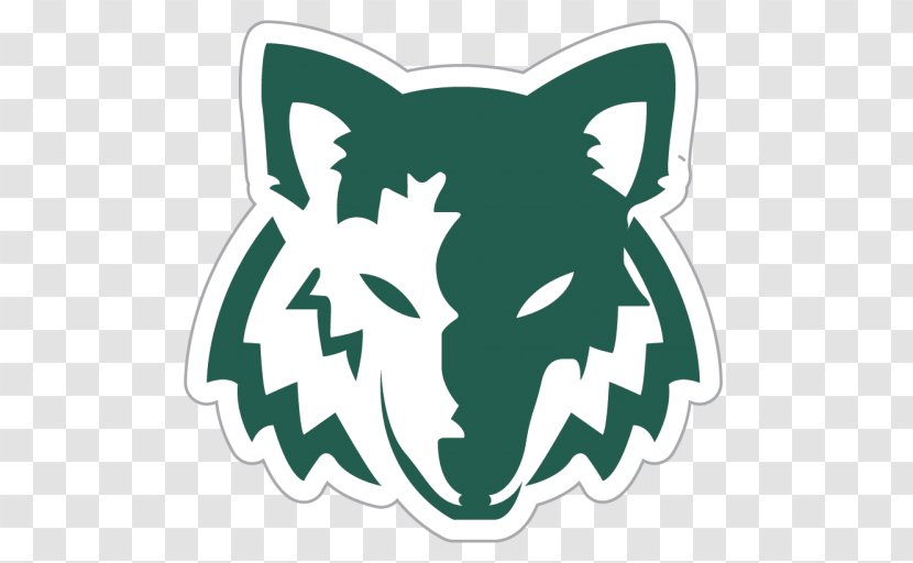 Logan High School Green Canyon Drive Cache County District Office - National Secondary - Logo Serigala Wolf Mascot Transparent PNG