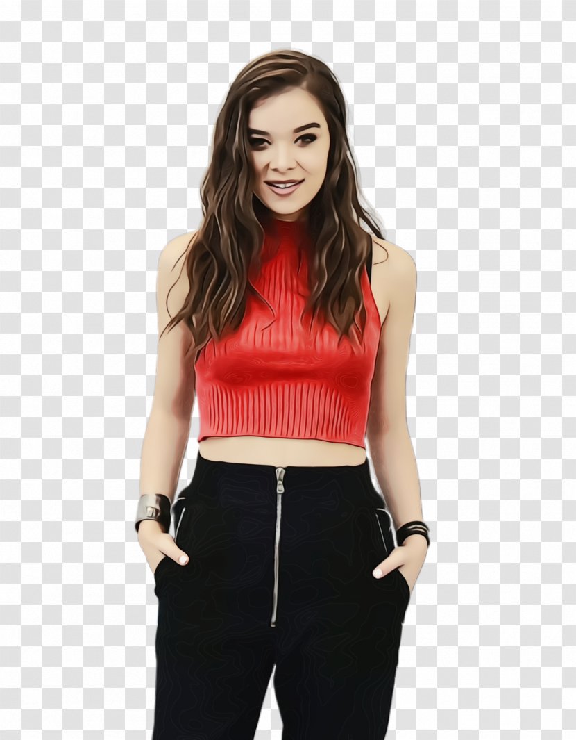 Hailee Steinfeld Love Myself WHTZ Lainey Gossip New York - Shirt - Fashion Model Blouse Transparent PNG