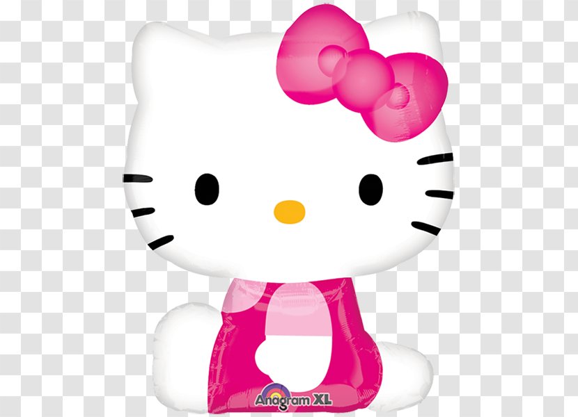 Hello Kitty Balloon Birthday Party Transparent PNG