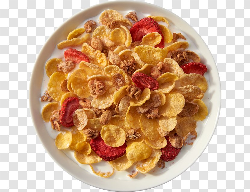 Breakfast Cereal Waffle Honey Bunches Of Oats Strawberry - Cuisine Transparent PNG