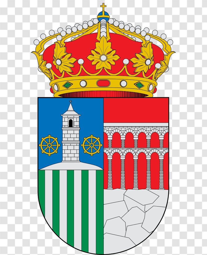 Cantimpalos Azure Escutcheon Coat Of Arms Blazon - Field - Acueducto De Segovia Transparent PNG
