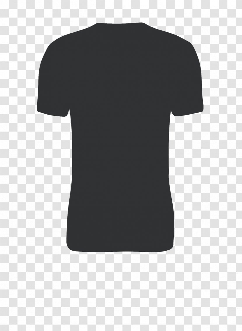 T-shirt Shoulder Sleeve - Black Transparent PNG