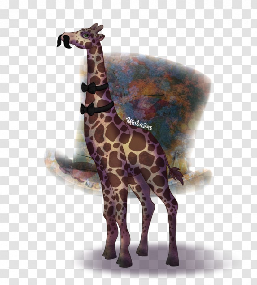 Giraffe Wildlife Terrestrial Animal Transparent PNG