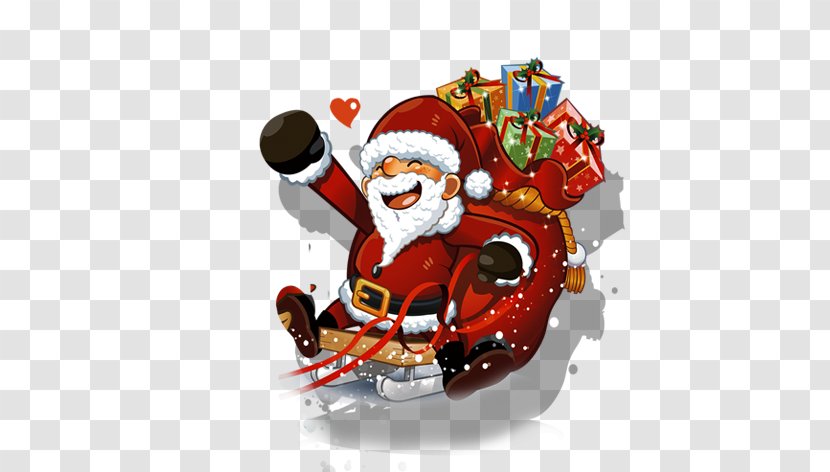 Pxe8re Noxebl Santa Claus Gift Download - Holiday Transparent PNG