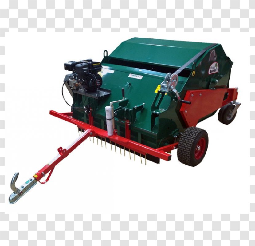 Paddock Street Sweeper Cleaner Machine Lawn Mowers - Trailer - Dung Beetle Transparent PNG