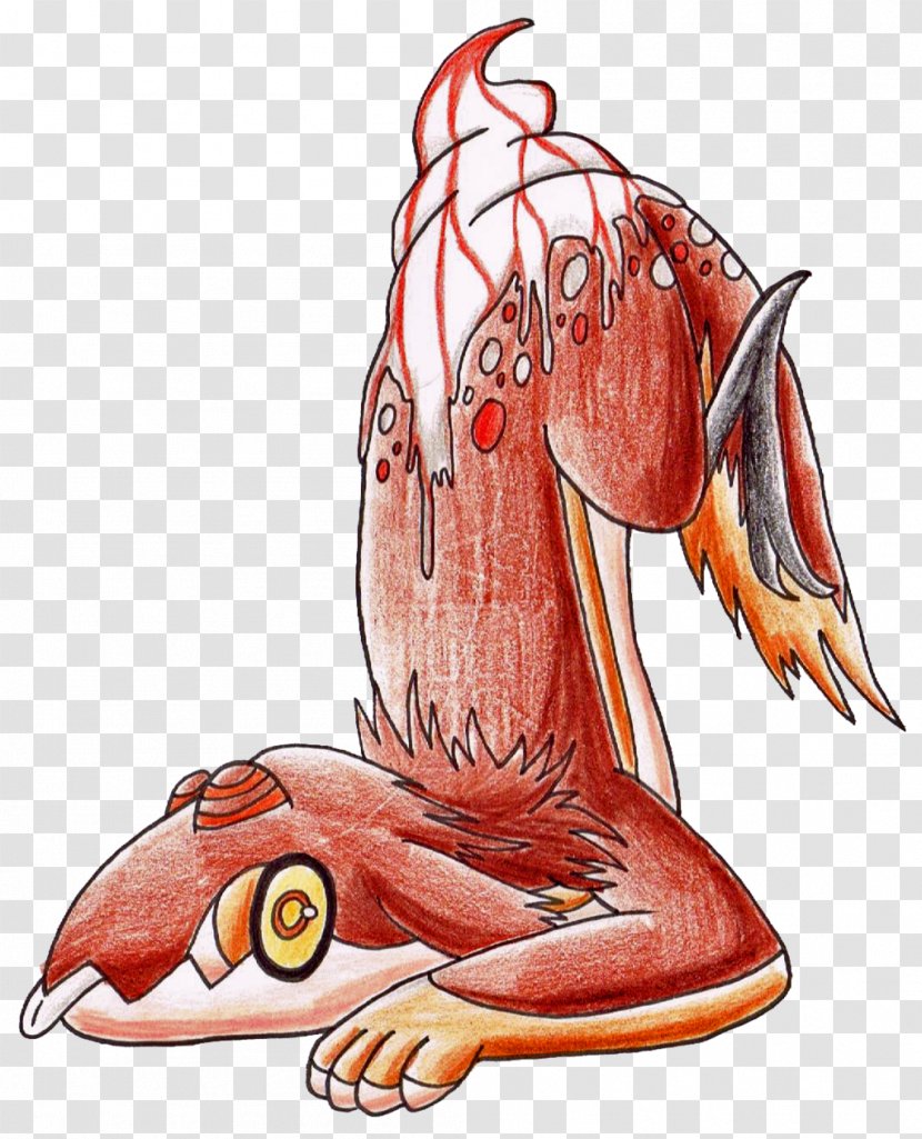 Decapoda Muscle Cartoon Bird - Watercolor Transparent PNG