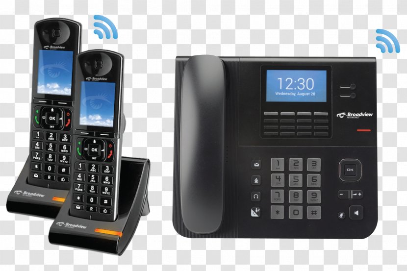 Cordless Telephone Home & Business Phones VoIP Phone Handset - Mobile - Battery Transparent PNG