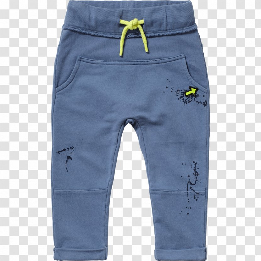 Jeans Denim Shorts Pants - Electric Blue Transparent PNG