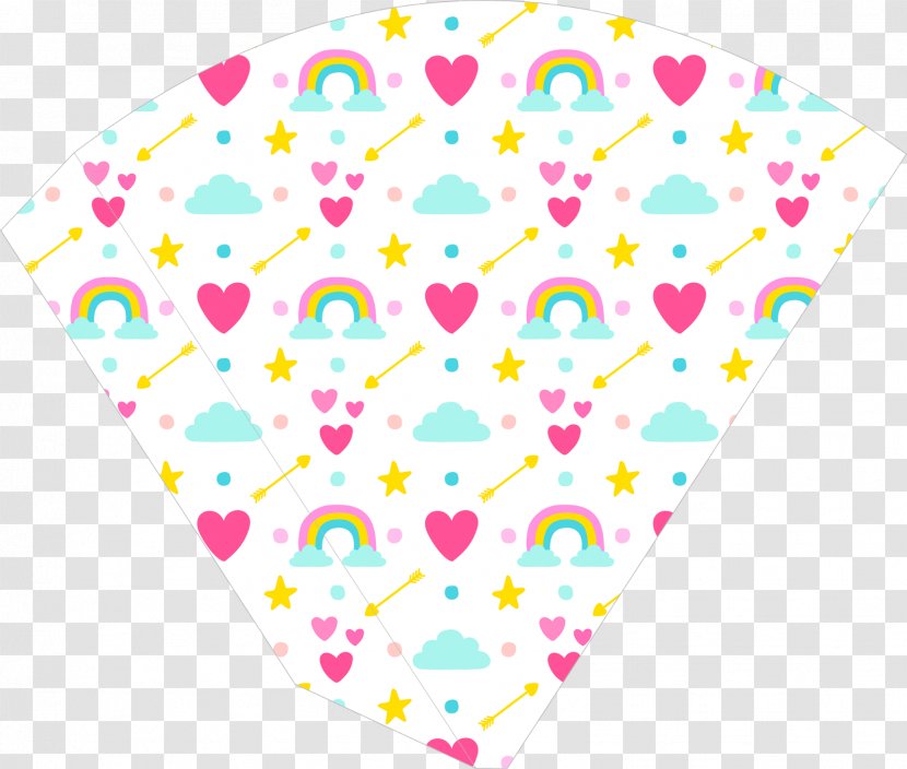 Unicorn Cup Party - Heart - Unicornio Transparent PNG