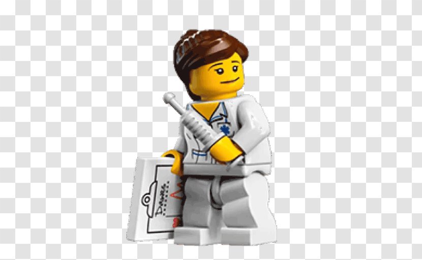 Lego Minifigures Sticker Telegram - Movie - Profession Transparent PNG