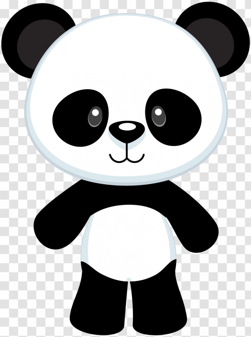 Giant Panda Red Bear Cuteness Clip Art - Silhouette Transparent PNG