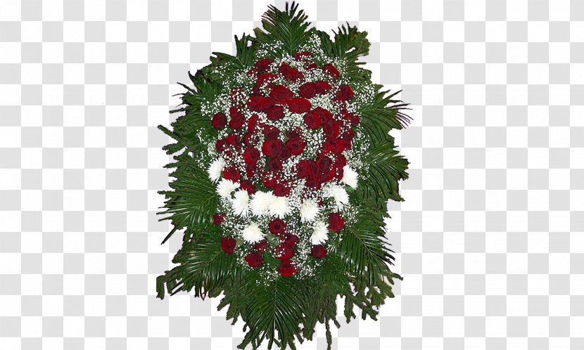 Wreath Floral Design Flower Funeral Home Ritual - Pine Family Transparent PNG