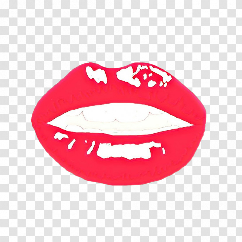 Lip Red Face Mouth Facial Expression Transparent PNG