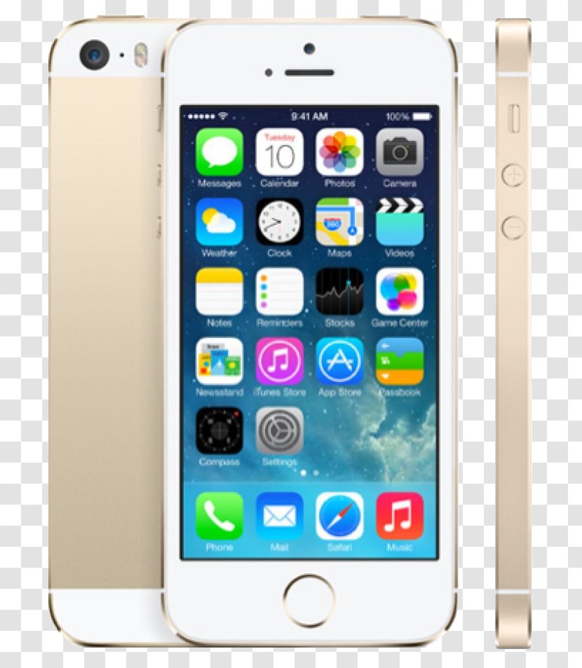IPhone 5s X Apple Gold - Electronic Device Transparent PNG