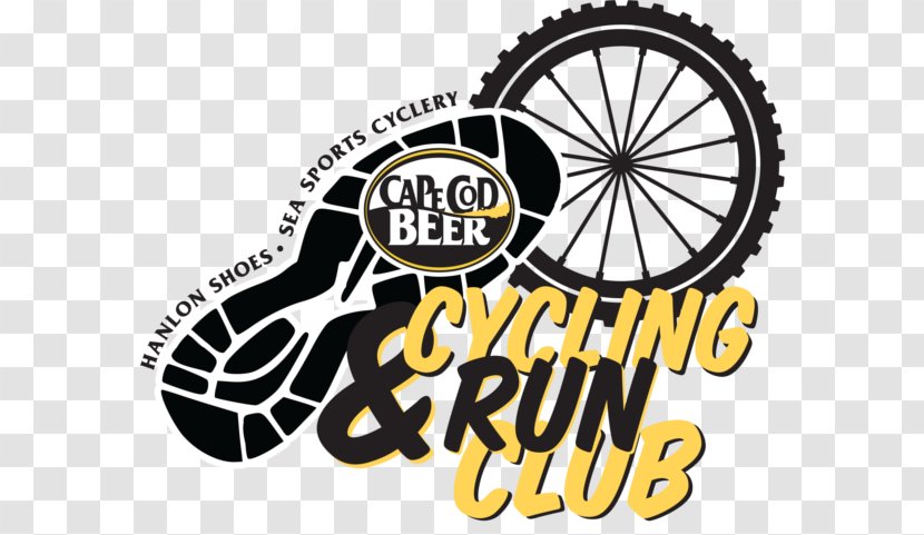 Cape Cod Beer Bicycle Wheels Tires - Running Club Transparent PNG