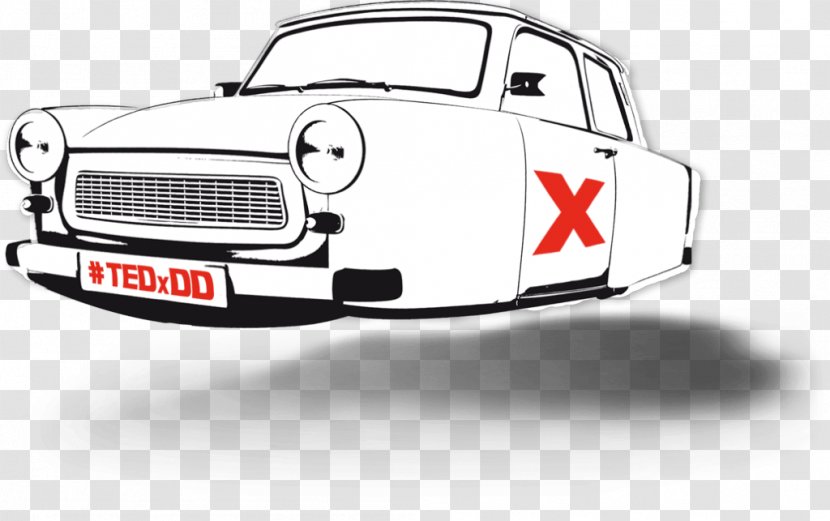 Trabant TEDxDresden Bumper Car Idea - Midsize Transparent PNG