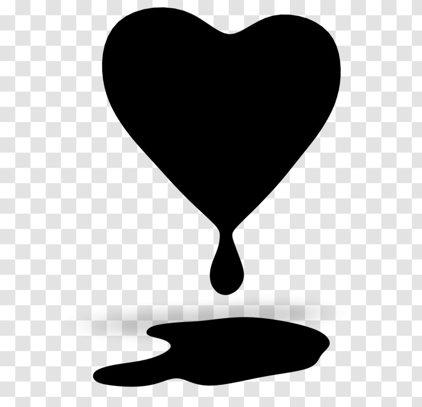 Heart Product Design Font - Silhouette - Love Transparent PNG