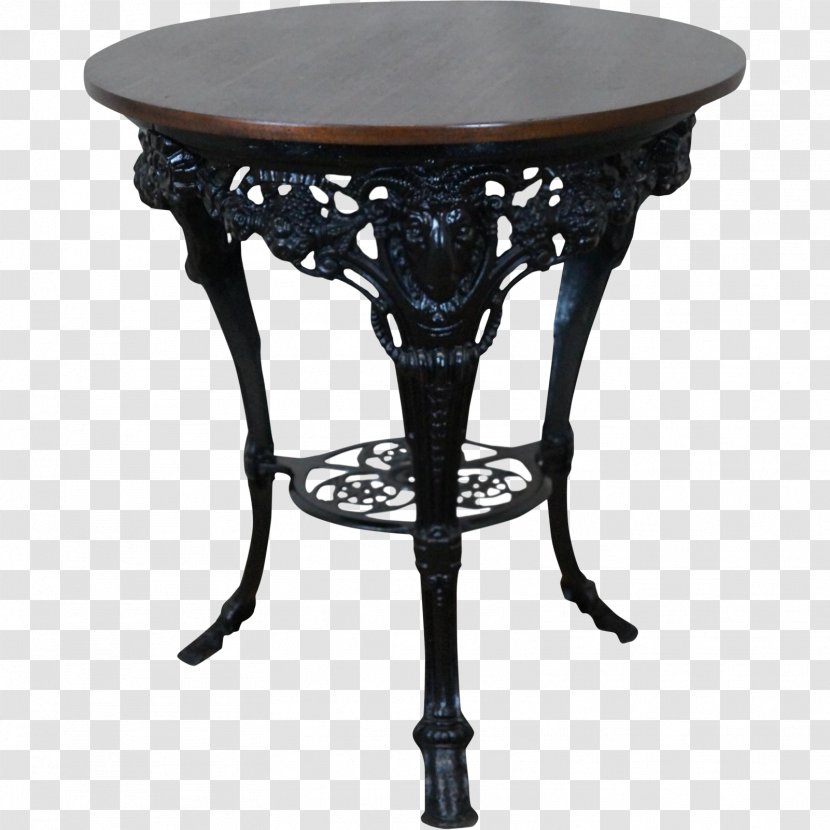 Table Antique Garden Furniture Dining Room - End - Pub Transparent PNG