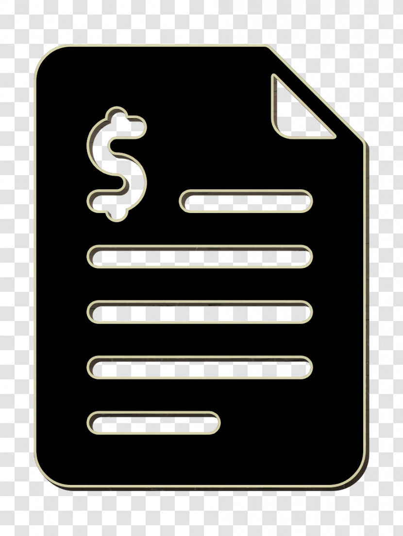 Invoice Icon Business Icon Bill Icon Transparent PNG