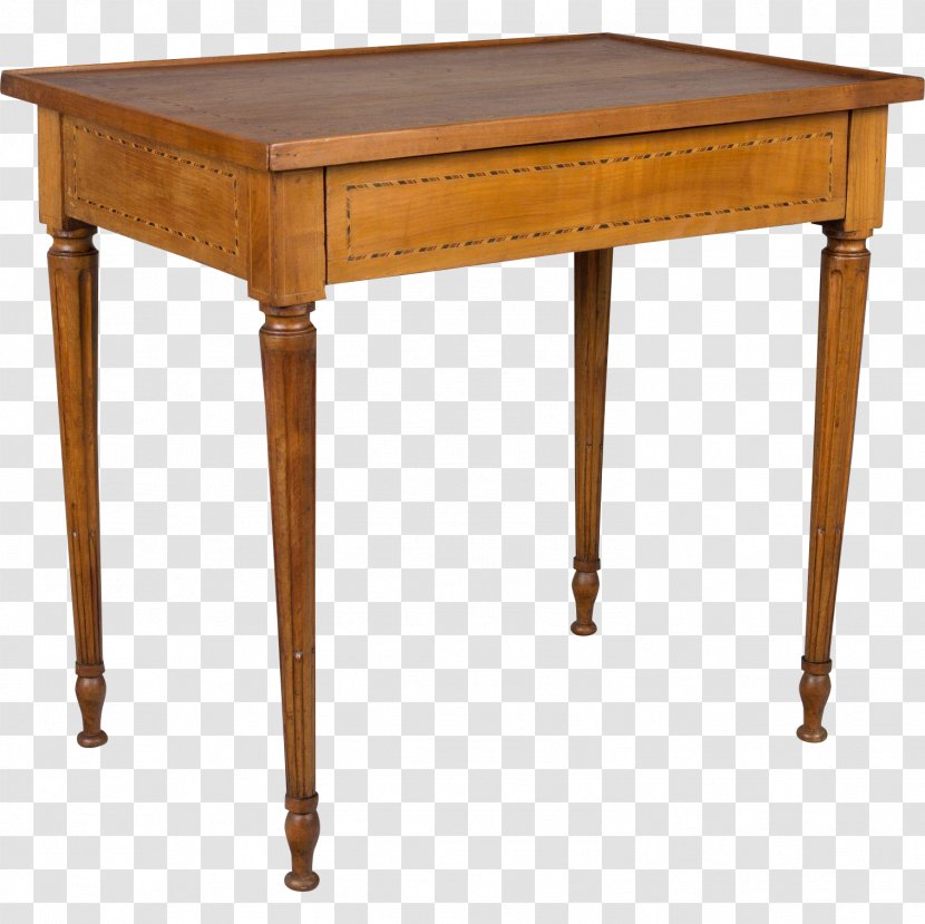 Table 19th Century Louis XVI Style Writing Desk Furniture - Coffee Transparent PNG