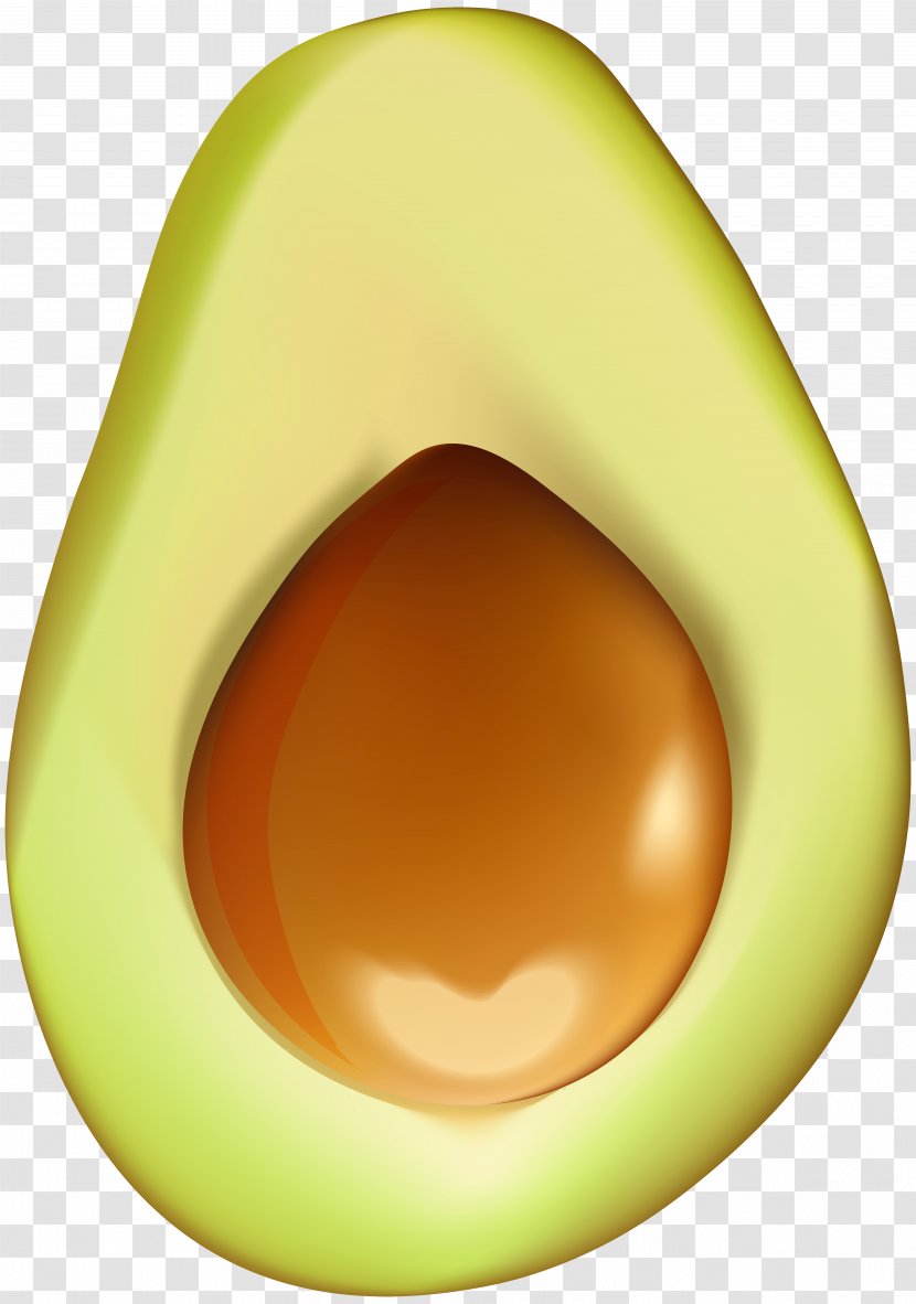 Avocado Clip Art - Food - Peach Transparent PNG