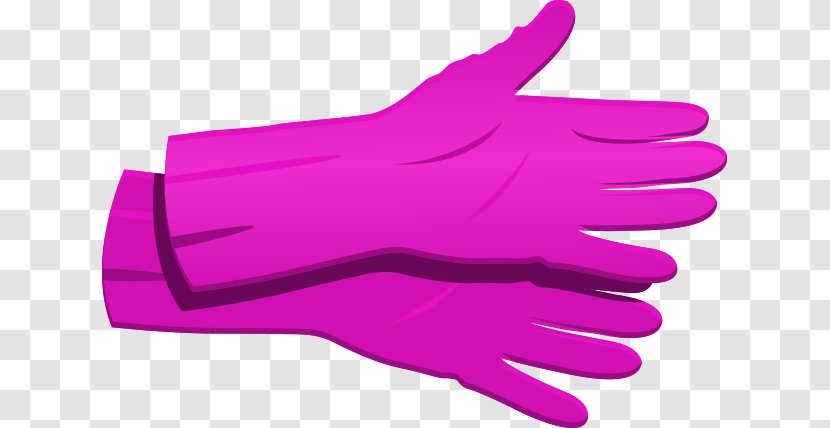 Glove Natural Rubber Hygiene Illustration - Heart - Gloves Transparent PNG