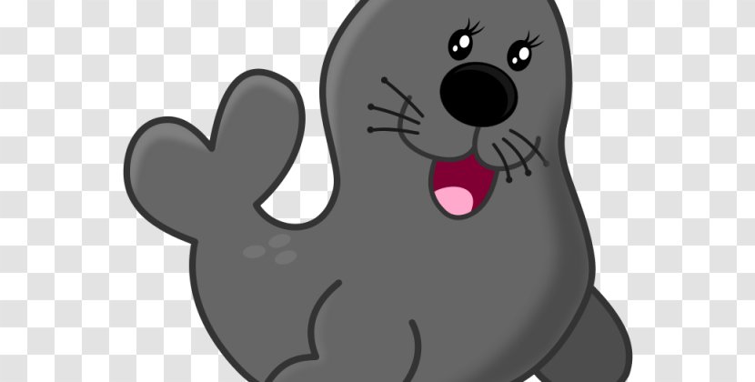 United States Earless Seal Sea Lion Clip Art - Silhouette Transparent PNG